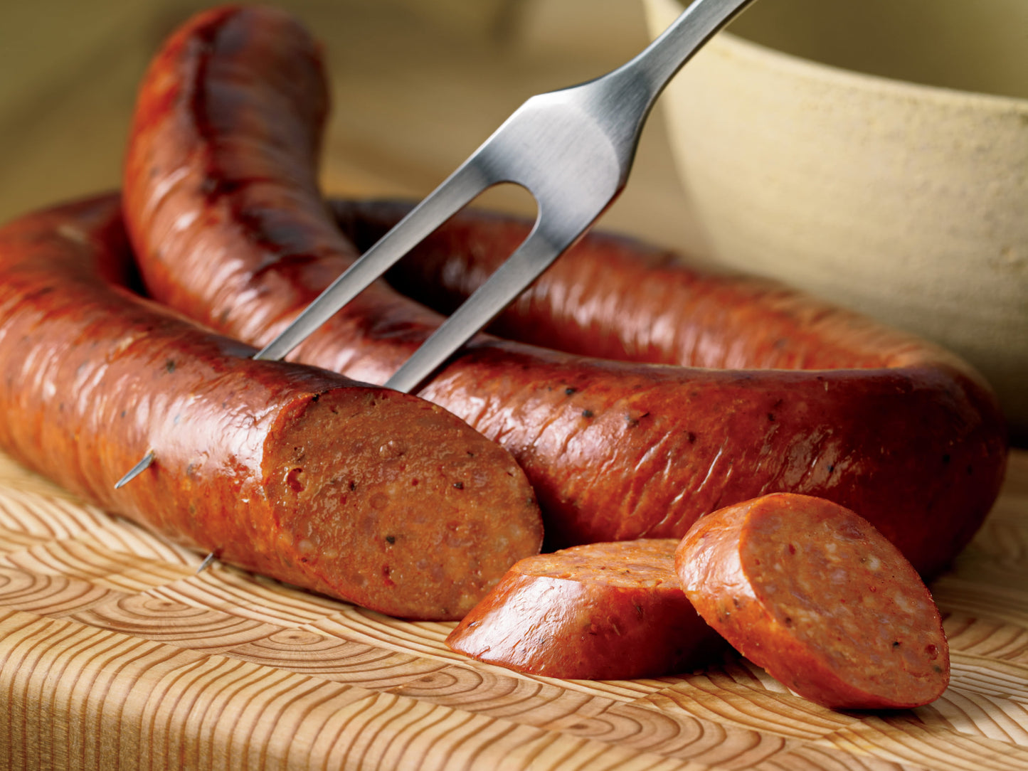 Hillshire Farm Smoked Sausage made with Pork Turkey and Beef, 14 oz