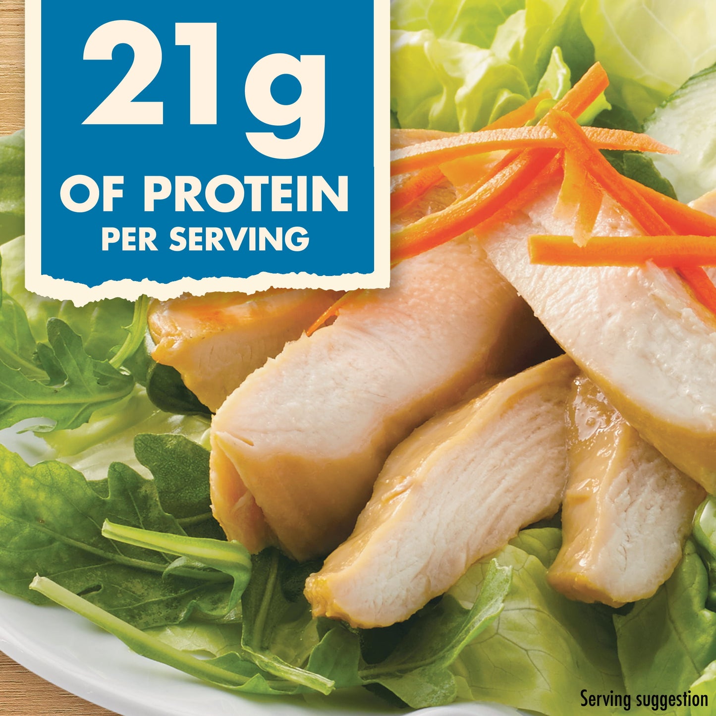 Hormel Square Table Roasted Chicken Breasts with Rib Meat & Gravy Refrigerated Entrée, 15 oz Tray