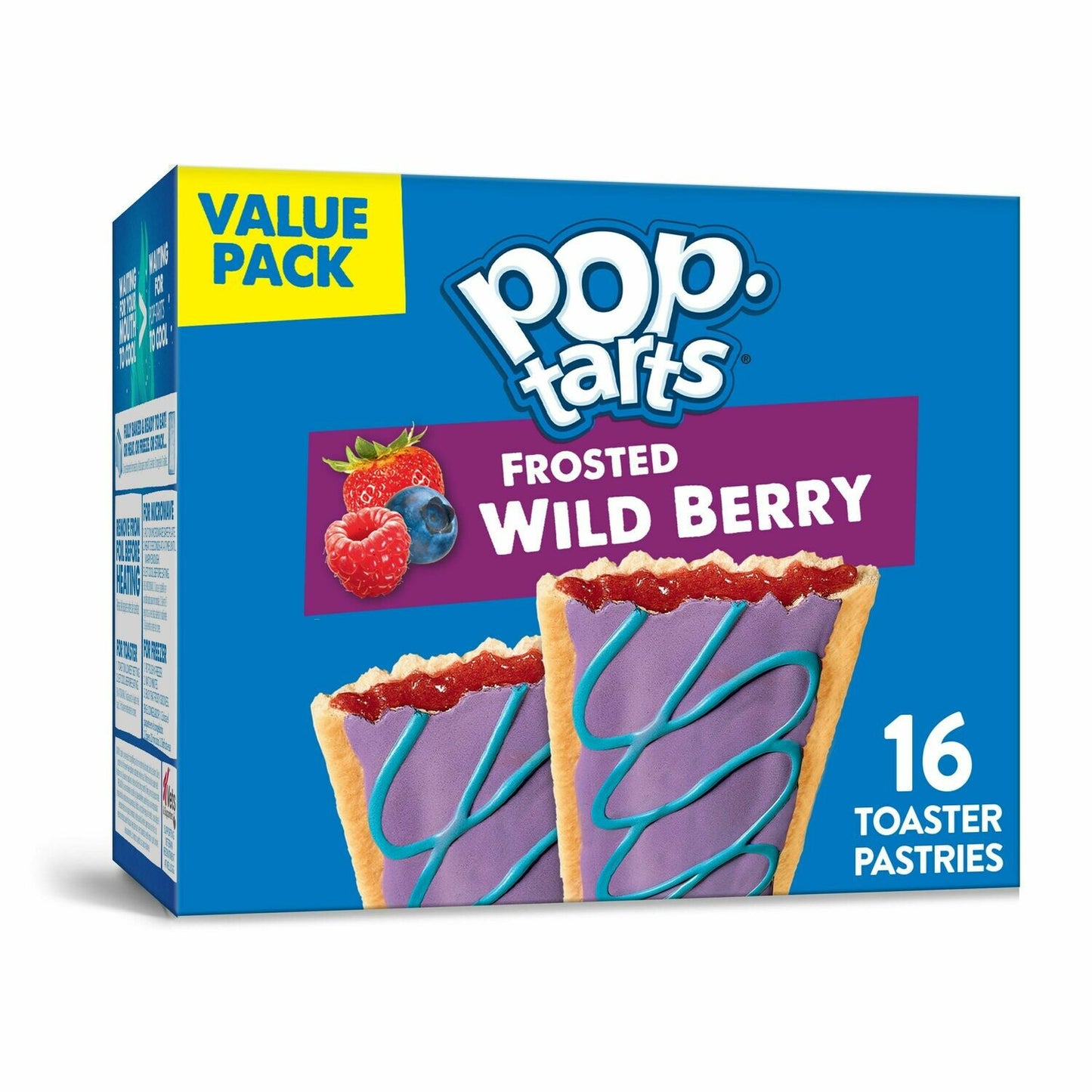 Pop Tarts 16ct Value Pack Frosted Wild Berry