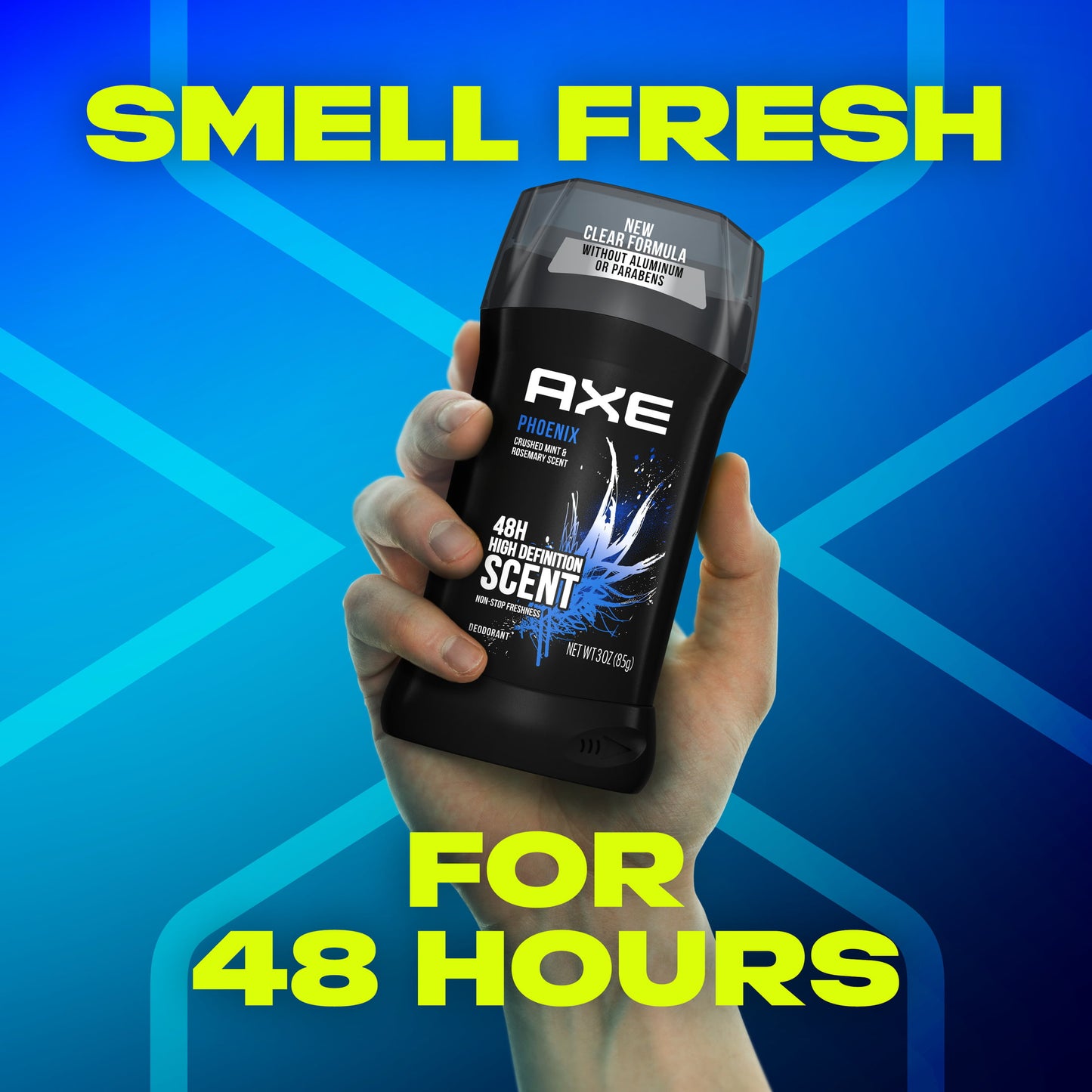 AXE Phoenix Crushed Mint & Rosemary 48H High Definition Scent Deodorant 3 oz Twin Pack