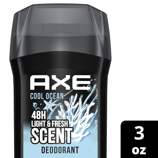 Axe Cool Ocean Light Fresh Scents Deodorant 3 Oz