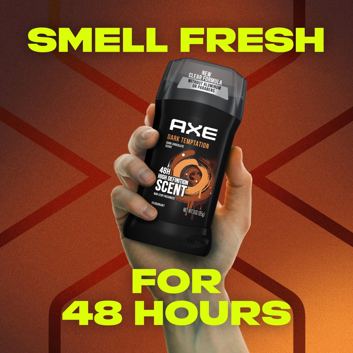 Axe Dark Temptation Deodorant with 48H High Definition Scent 3 oz