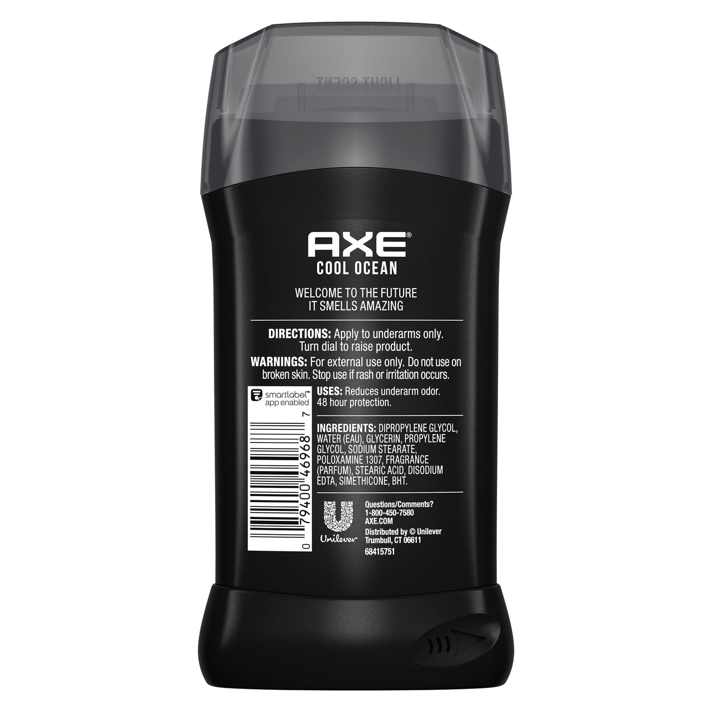 Axe Cool Ocean Light Fresh Scents Deodorant 3 Oz