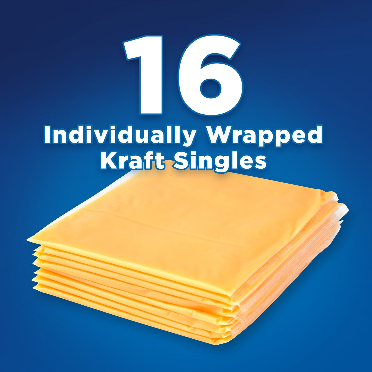 Kraft Singles American Cheese Slices, 16 Ct Pk