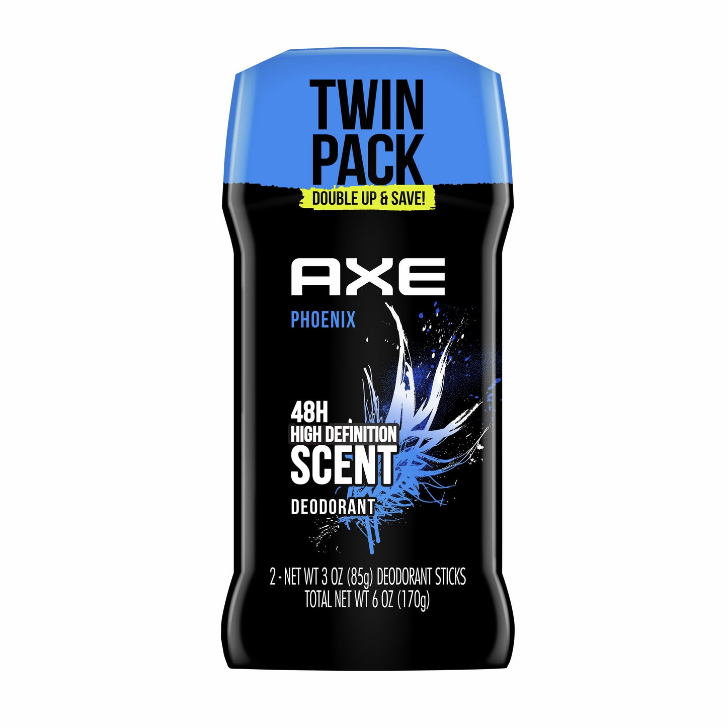 AXE Phoenix Crushed Mint & Rosemary 48H High Definition Scent Deodorant 3 oz Twin Pack