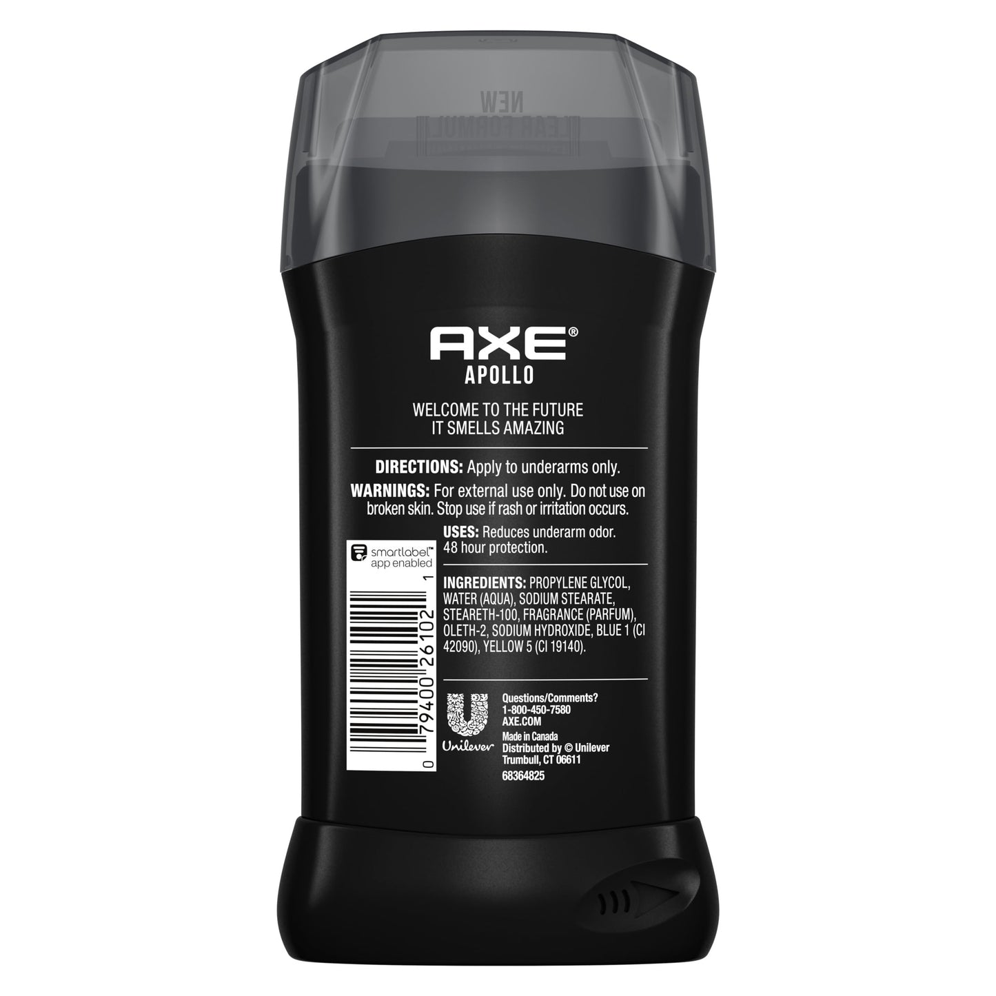 AXE Dual Action Deodorant Stick Apollo 3.0 oz