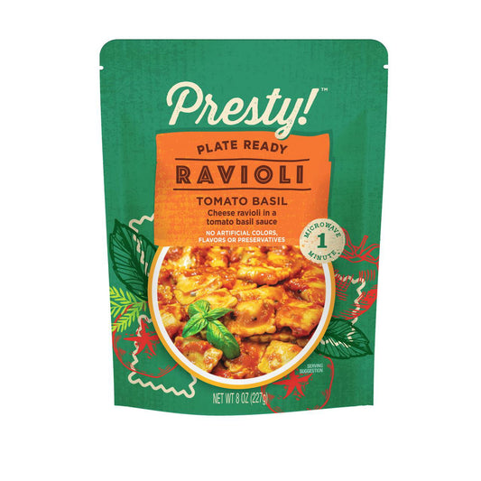 RAVIOLI TOMATO BASIL - Microwavable Pouch