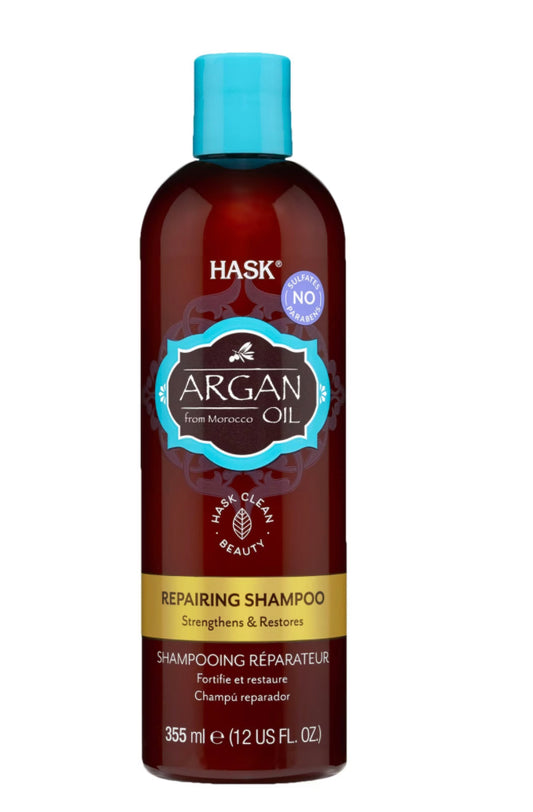 Hask Argan Oil Repairing Shampoo, 12 oz.