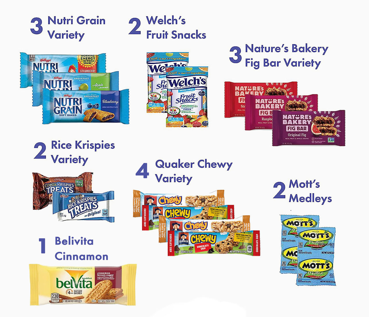 Snack mania bundle 30 count