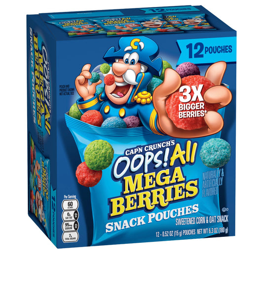 Cap’n Crunch Oops All Mega Berries