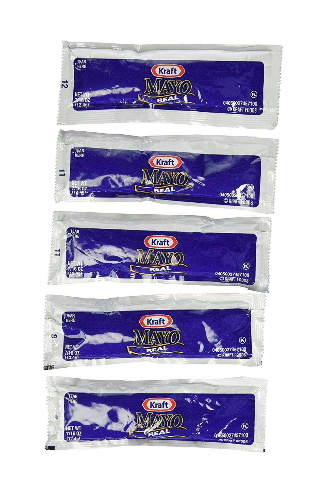 Mayonnaise packets pack of 50