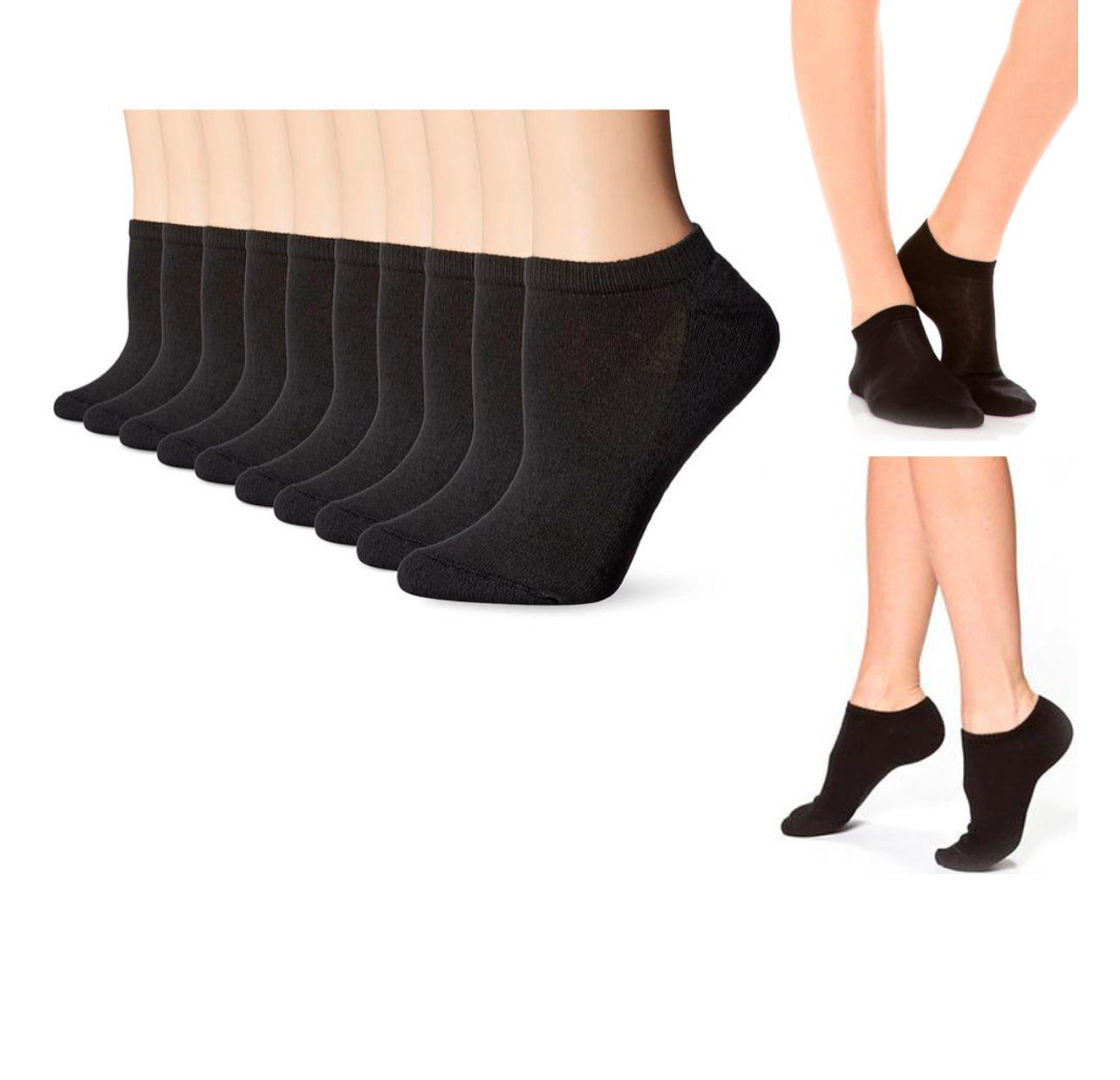 Woman's Cotton Ankle Socks 5-pairs