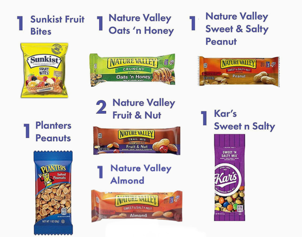 Snack mania bundle 30 count