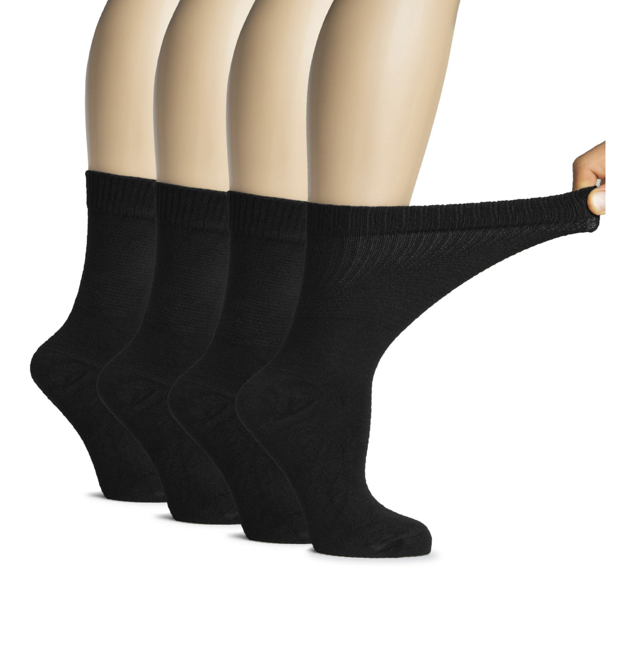 Woman's Cotton Crew Socks 5 Pairs