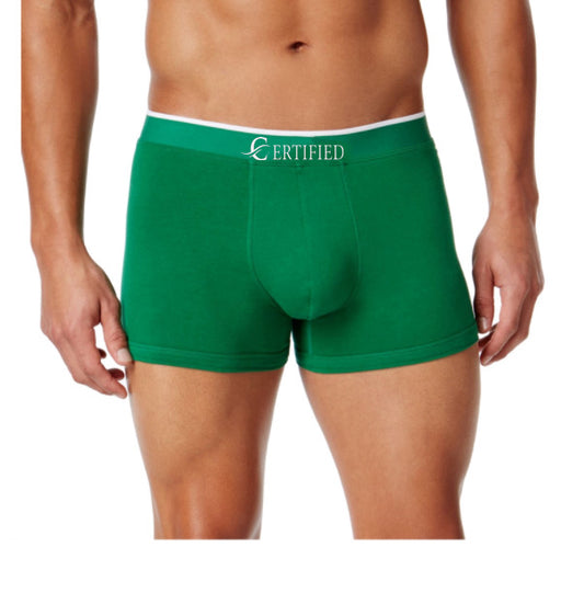 Certified Men's boxer briefs green