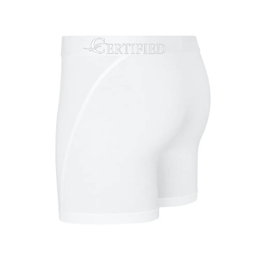 Certified Men's boxer briefs white ****Clearance*****