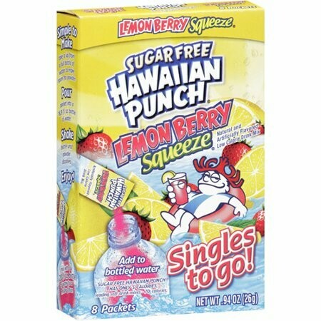 Hawaiian Punch Singles-to-Go (add to 16.9oz water) Lemon Berry Squeeze