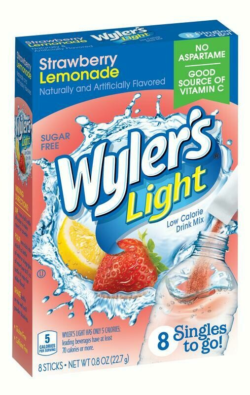 Wyler's Light 8ct - (add to 16.9oz water) Strawberry Lemonade