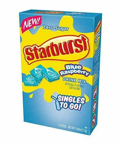 Starburst Singles to Go! 6ct (add to 16.9oz water) Blue Raspberry