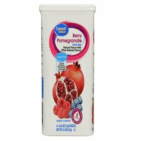 Drink Mix 6ct - (add to 2qt water) Berry Pomegranate