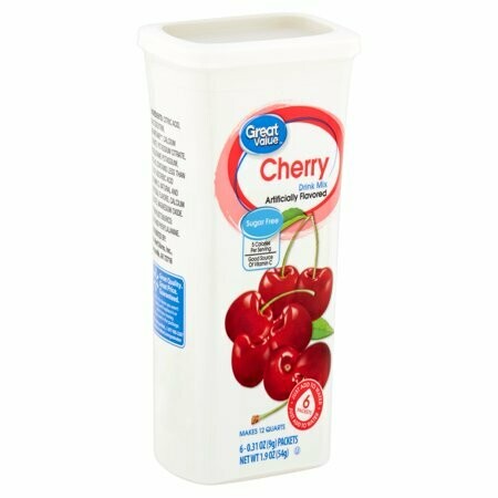 Drink Mix 6ct - (add to 2qt water) Cherry