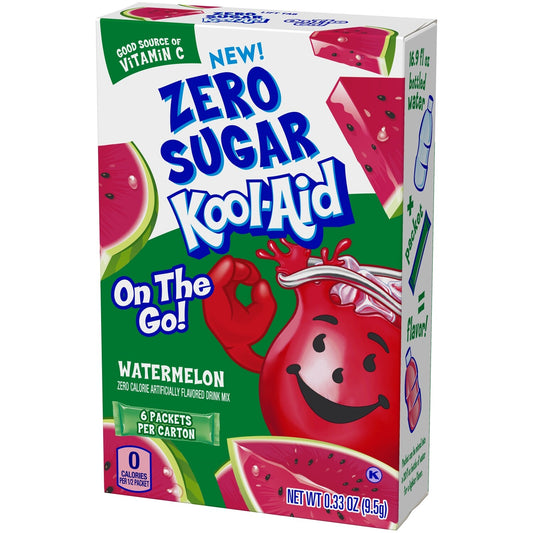 Kool-Aid On-The-Go 6ct - (add to 16.9oz water) Watermelon