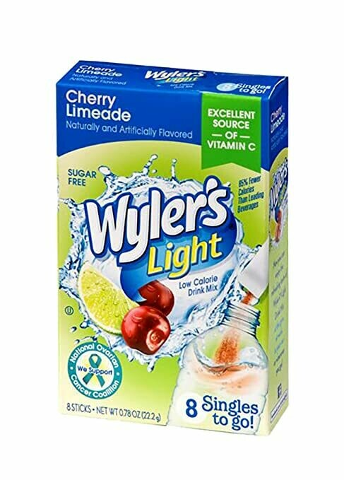 Wyler's Light 8ct - (add to 16.9oz water) Cherry Limeaid