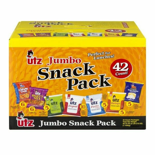 Utz Variety Snack Pack Box 42ct