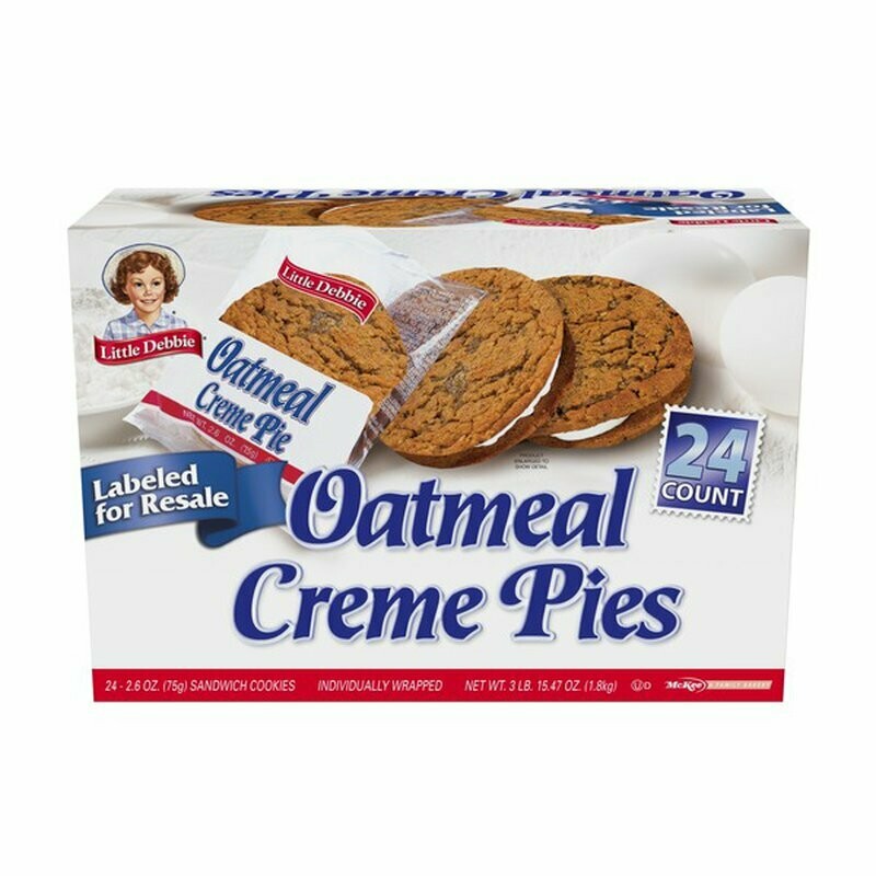 Little Debbies - Oatmeal Cream Pie Club Pack 24ct