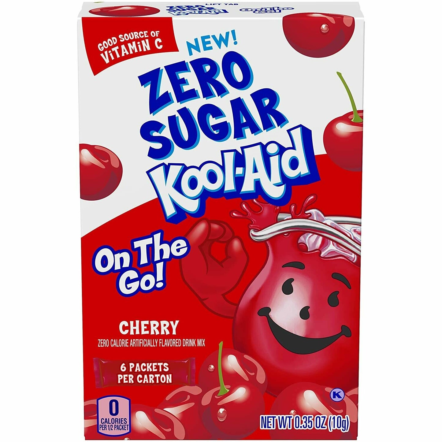 Kool-Aid On-The-Go 6ct - (add to 16.9oz water) Cherry