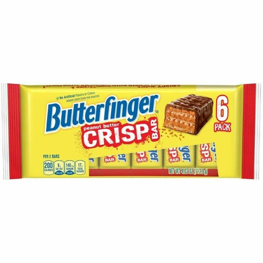 Fun Size Candy Butterfinger Crisp 6ct