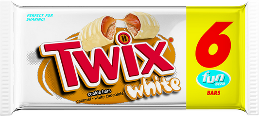 Fun Size Candy Twix White 6ct