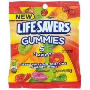 Peg Bags Lifesavers Gummies 5-Flavor Big Bag