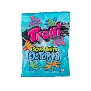 Trolli Peg Bags Sour Brite Octopus