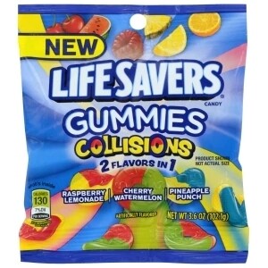 Peg Bags Lifesavers Gummies Collisions