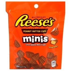 Peg Bags Reese's Peanut Butter Cups