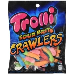 Trolli Peg Bags Sour Brite Crawlers