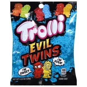 Trolli Peg Bags Evil Twins