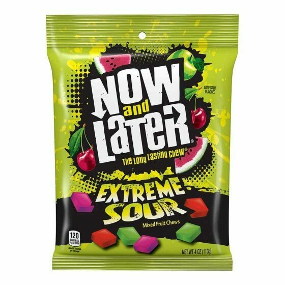 Peg Bags Now & Later Extreme Sour