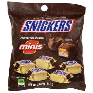 Peg Bags Snickers