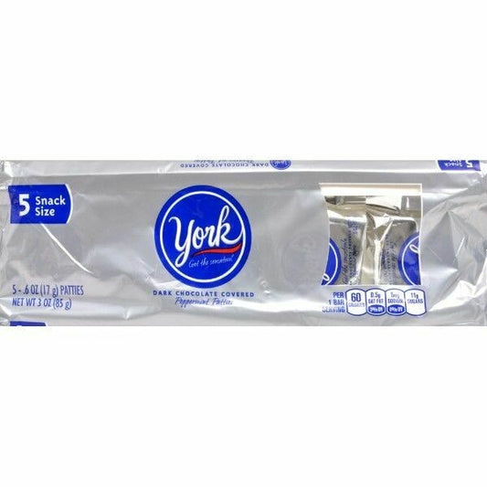 Fun Size Candy York Peppermint Patties 5ct