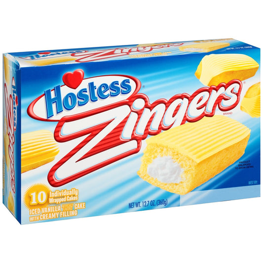 Hostess - Zingers, vanilla 10ct