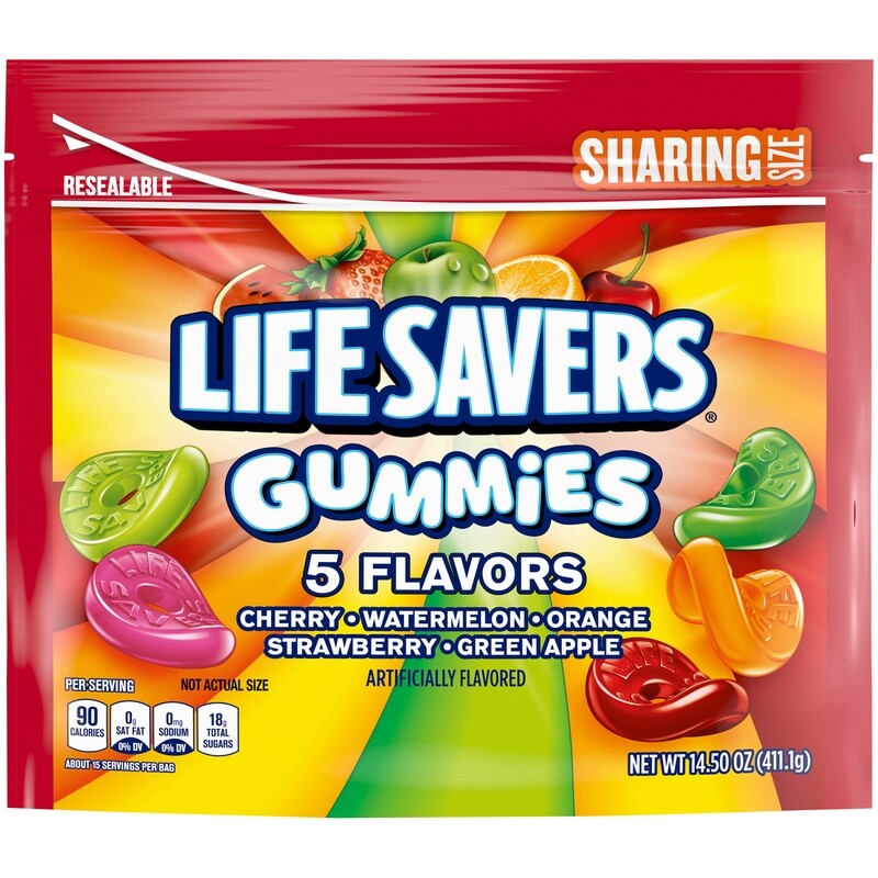 Share Pack Lifesavers Gummies 5-flavors