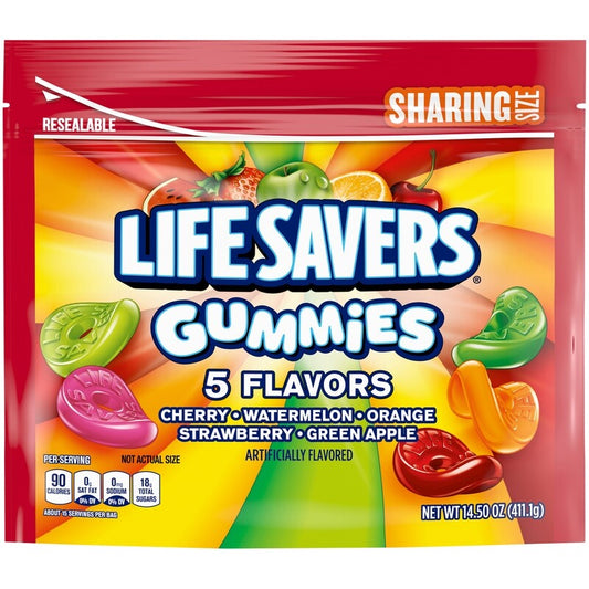 Share Pack Lifesavers Gummies 5-flavors