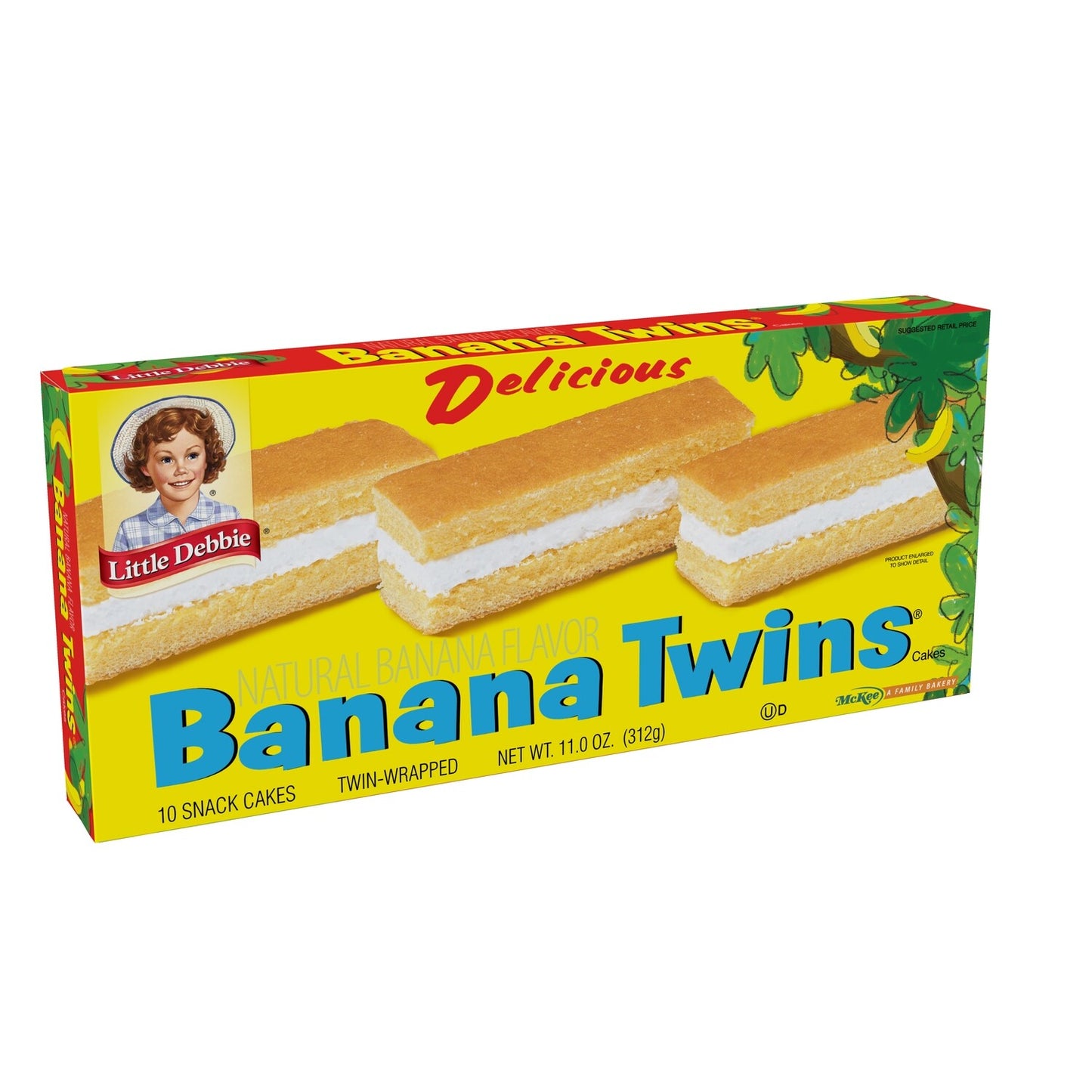 Little Debbies - Banana Twins 10ct