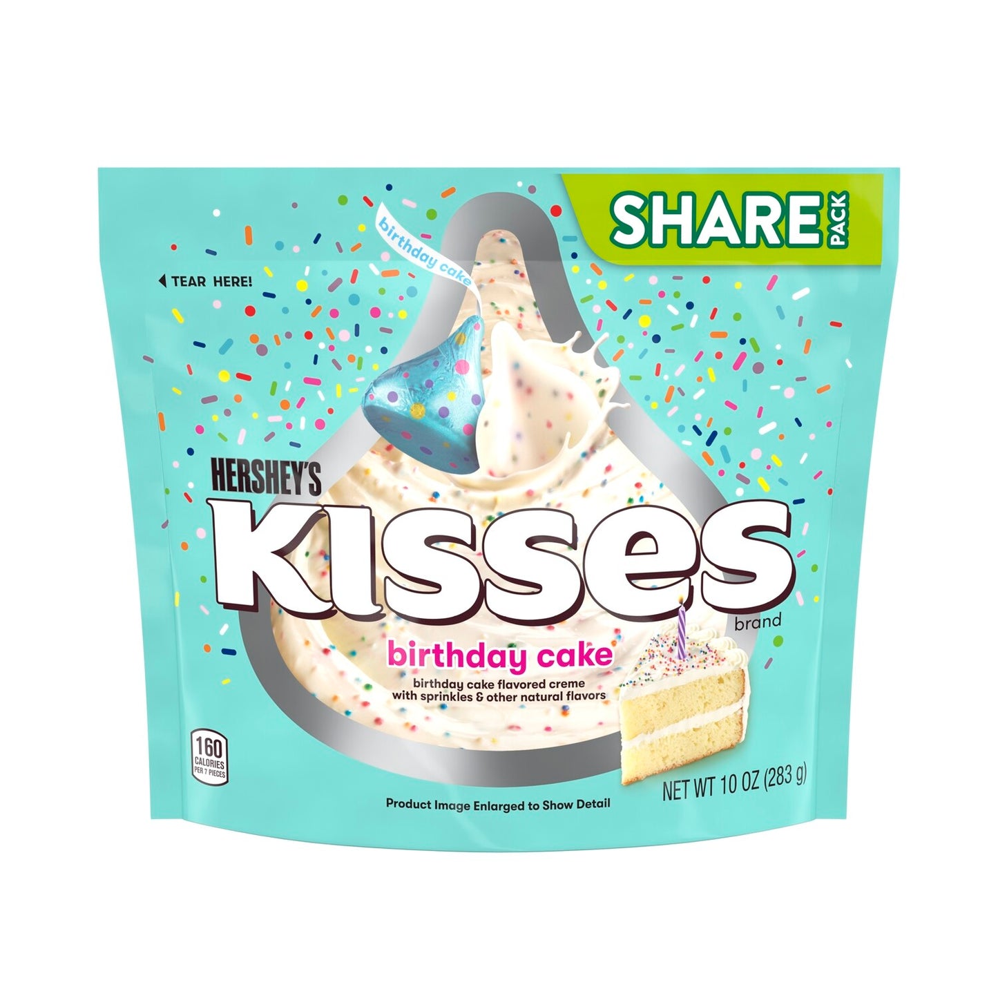 Share Pack Hershey's Kisses Birthday Cake