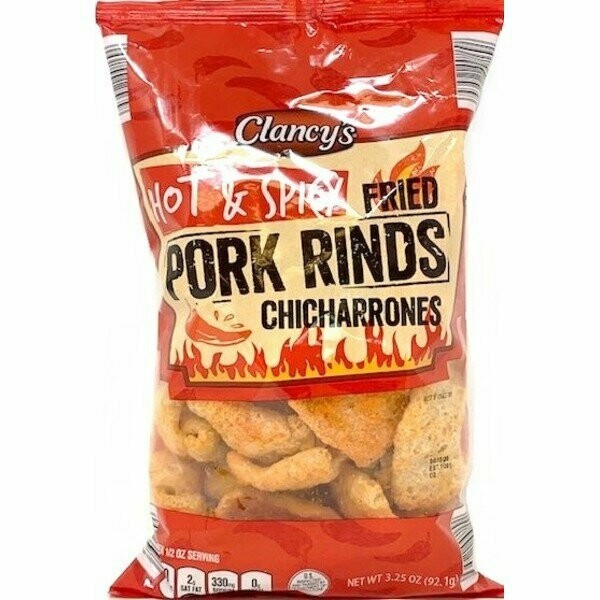 Clancy's - Pork Rinds, Hot & Spicy