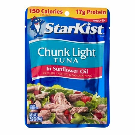 Starkist Chunk Light Tuna In Sunflower Oil (small)