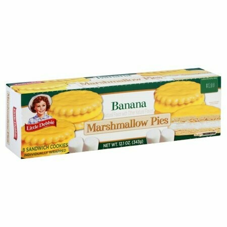 Little Debbies - Banana Marshmallow Pies 8ct