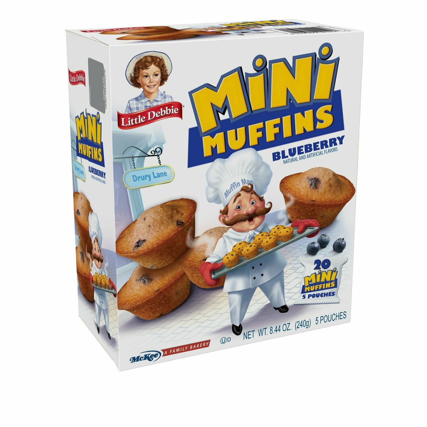 Little Debbies - Mini Muffins, Blueberry 20ct